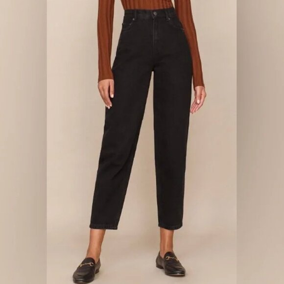 Reformation Denim - Reformation Black High Rise Women Jeans